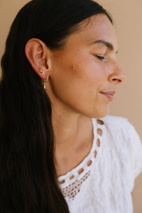 Sparkle Blanc Earrings