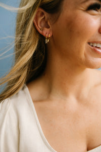 Sparkle Blanc Earrings