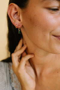 Sparkle Verde Earrings