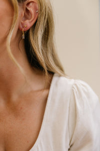 Sparkle Blanc Earrings