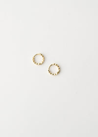 Wavy Gold Hoops