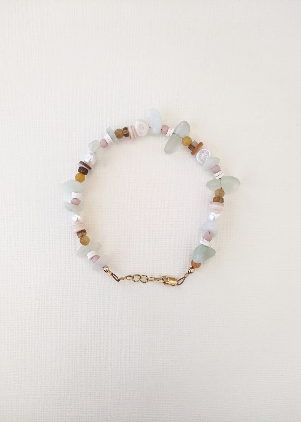Coastal Jade Anklet