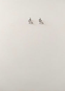 Silver Cross Earrings